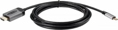 Адаптер Telecom TCC008T-1.8M USB Type-C - HDMI (1.8 м, черный)