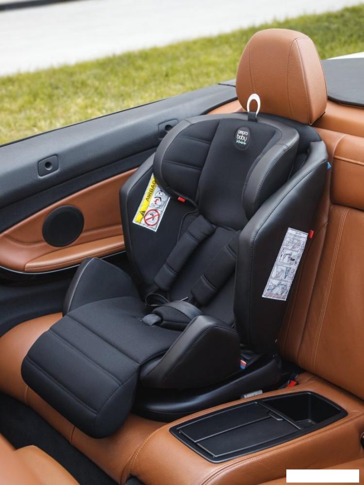 Детское автокресло Amarobaby Favorite Isofix С усиленной боковой поддержкой AB24-20FAV/0910 (черный/графит)