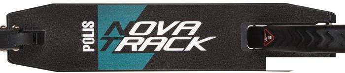 Двухколесный подростковый самокат Novatrack Polis 200 Pro'10 200.POLIS.BL21 (синий)
