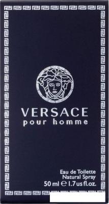 Туалетная вода Versace Pour Homme EdT (50 мл)