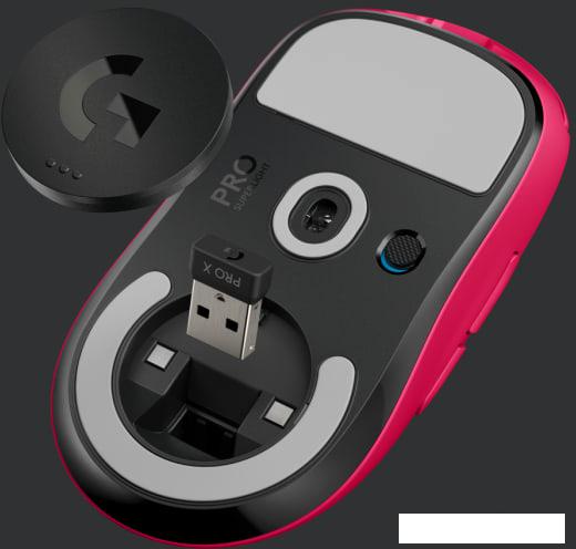 Игровая мышь Logitech Pro X Superlight (розовый)