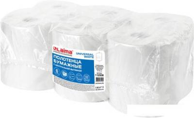Бумажные полотенца Laima Universal White 112506