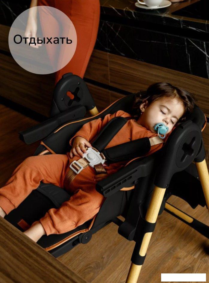 Высокий стульчик Amarobaby Elegant AB23-23EL/09 (черный)