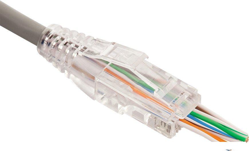 Коннектор Lanmaster LAN-EZ45-8P8C/U5E-100 (100 шт)