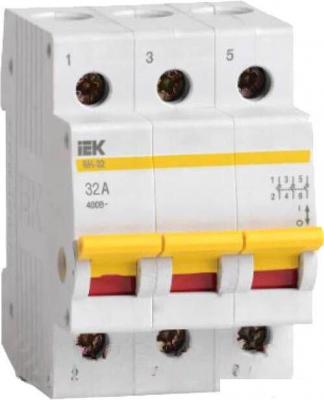 Выключатель нагрузки IEK ВН-32 3Р 32А MNV10-3-032