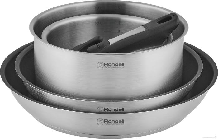 Набор кастрюль Rondell Stark RDS-1315