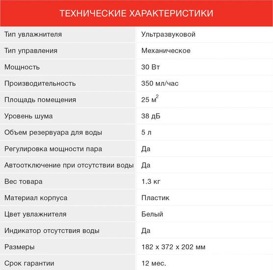 Увлажнитель воздуха StarWind SHC1536