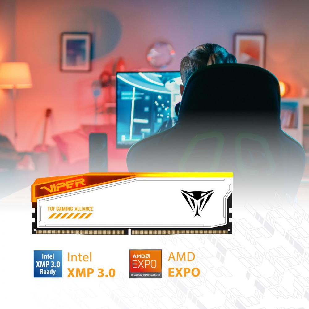 Оперативная память Patriot Viper Elite 5 RGB TUF Gaming Alliance 2x24ГБ DDR5 6000 МГц PVER548G60C36KT
