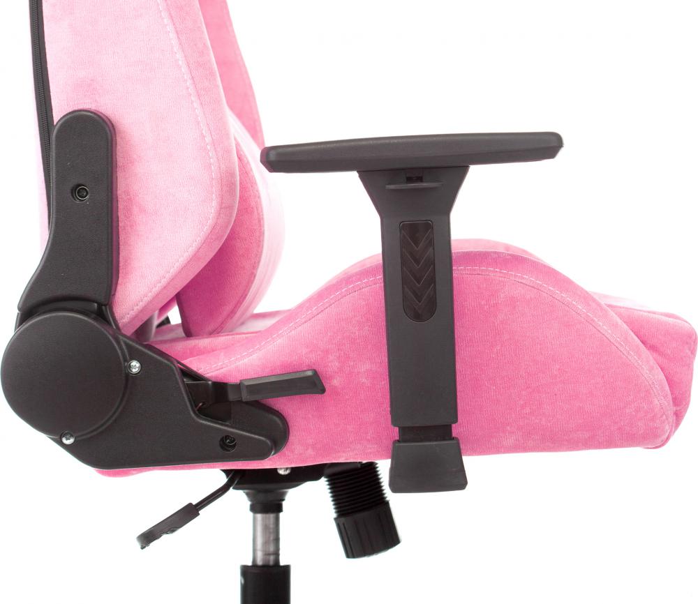 Игровое (геймерское) кресло Knight N1 Fabric Light-21 (розовый)
