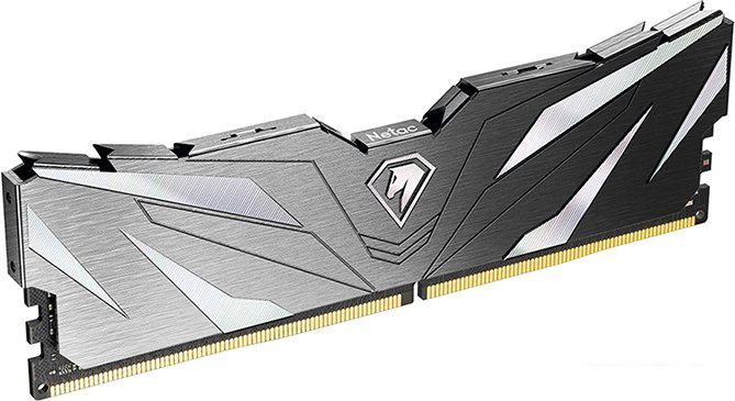 Оперативная память Netac Shadow II Black 16ГБ DDR4 2666МГц NTSWD4P26SP-16K