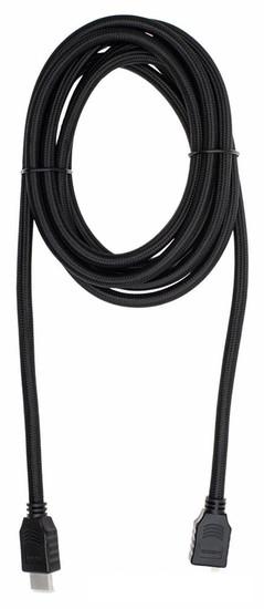 Кабель CACTUS HDMI - HDMI CS-HDMI.2-3 HDMI (3 м, черный)