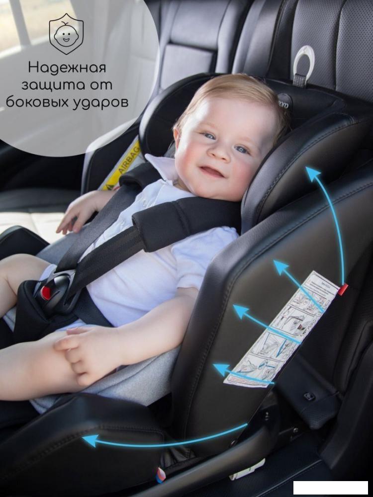 Детское автокресло Amarobaby Favorite Isofix С усиленной боковой поддержкой AB24-20FAV/0910 (черный/графит)