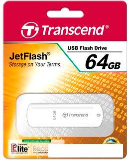 USB Flash Transcend JetFlash 370 64 Гб (TS64GJF370)