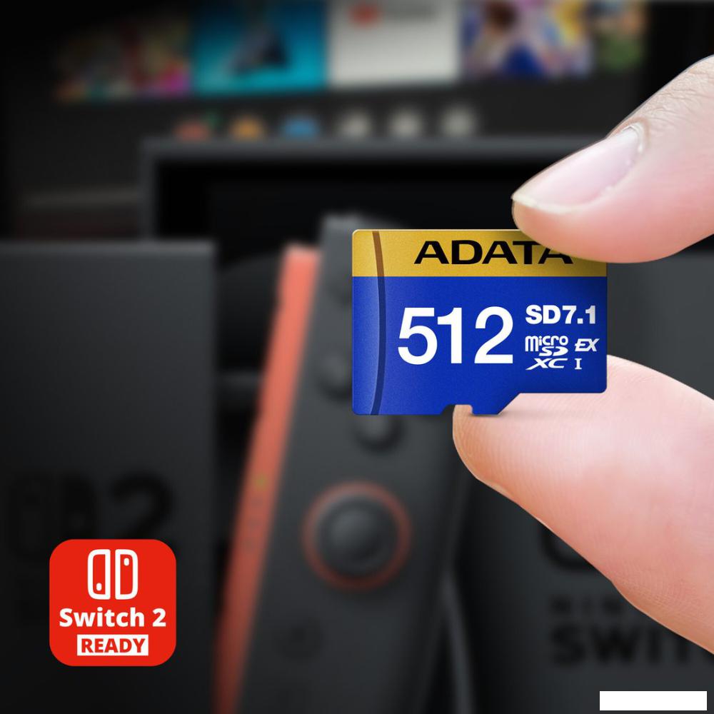 Карта памяти ADATA Premier Extreme microSDXC SD7.1 512GB UD512GEX3L1-C