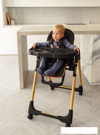 Высокий стульчик Amarobaby Elegant AB23-23EL/09 (черный)