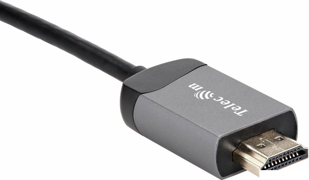 Адаптер Telecom TCC008T-1.8M USB Type-C - HDMI (1.8 м, черный)