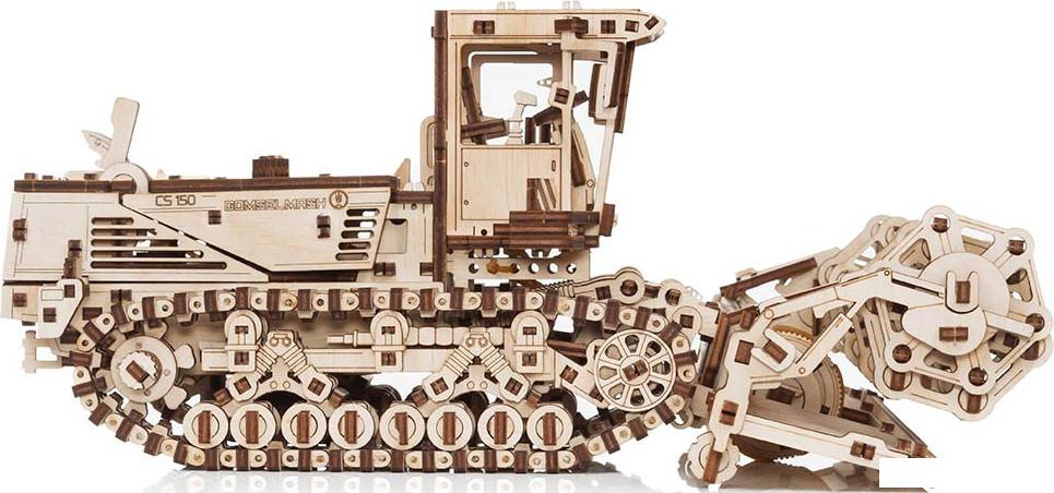 3Д-пазл Eco-Wood-Art Косилка самоходная CS-150C
