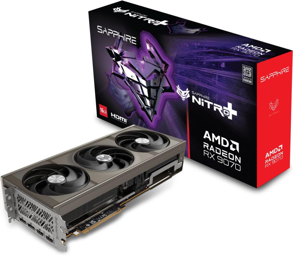 Видеокарта Sapphire Nitro+ Radeon RX 9070 11349-01-20G