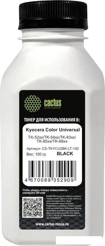 Тонер CACTUS CS-TKYCU2BK-LT-100