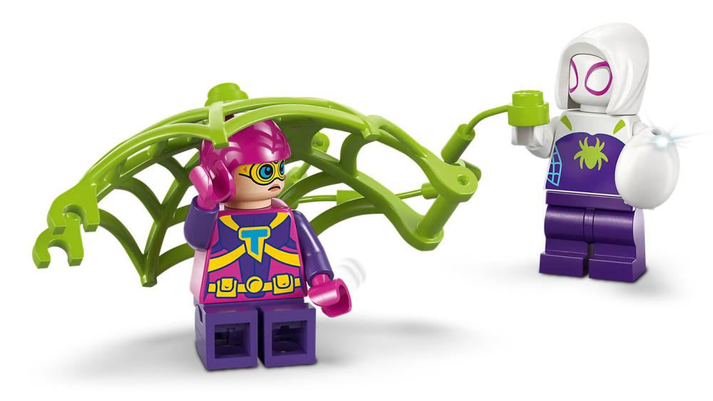 Конструктор LEGO Marvel Битва динозавров Спайди и Гобби возле домика на дереве (11200)