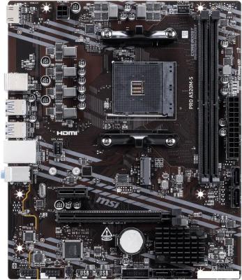 Материнская плата MSI Pro A520M-S