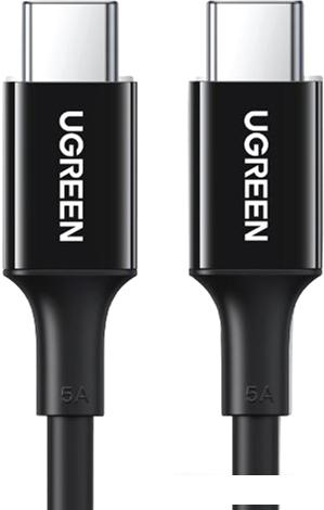 Кабель Ugreen US300 80371 USB Type-C - USB Type-C (1 м, черный)