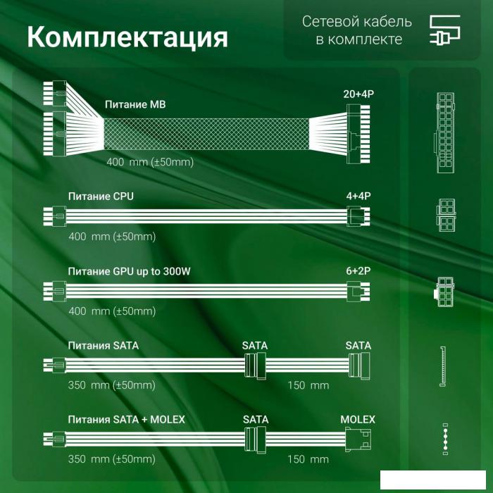 Блок питания Digma DPSU-400W