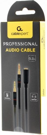 Разветвитель Cablexpert CCAB-02-35F2M-0.2MB