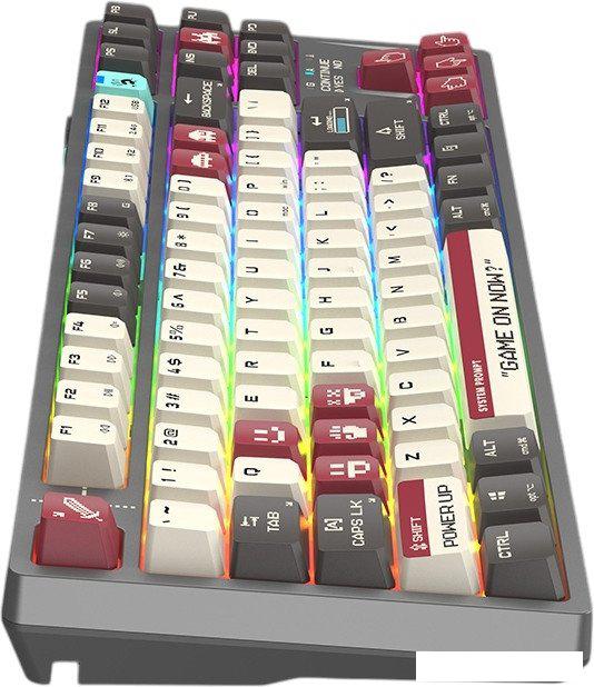 Клавиатура A4Tech Bloody WS87 Pixels Red (Bloody BLMS Red Plus)