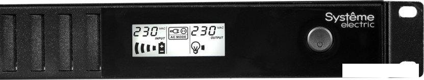 Источник бесперебойного питания Systeme Electric SMTSE750RMI1U
