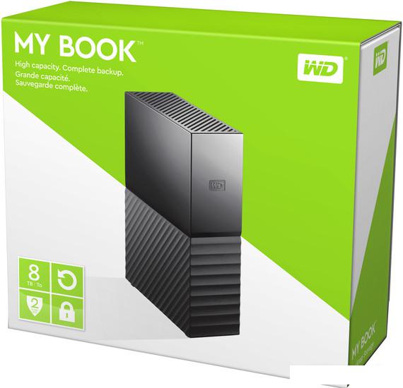 Внешний накопитель WD My Book 12TB WDBBGB0120HBK