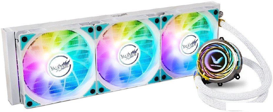 Система жидкостного охлаждения для процессора Valkyrie Jarn 360 ARGB (белый)