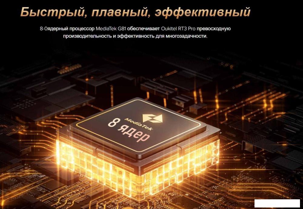 Планшет Oukitel RT3 Pro 4GB/128GB (черный)