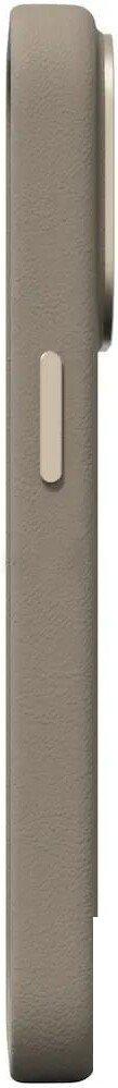 Чехол для телефона Magssory Eco Leather Case для iPhone 15 Pro Latte CLT015l