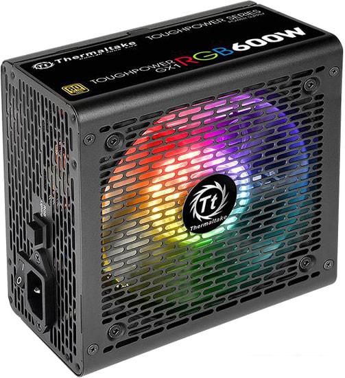 Блок питания Thermaltake Toughpower GX1 RGB 600W Gold TP-600AH2NKG