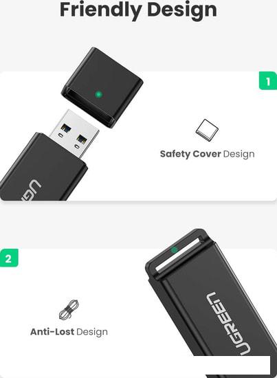Карт-ридер Ugreen CM104 40752