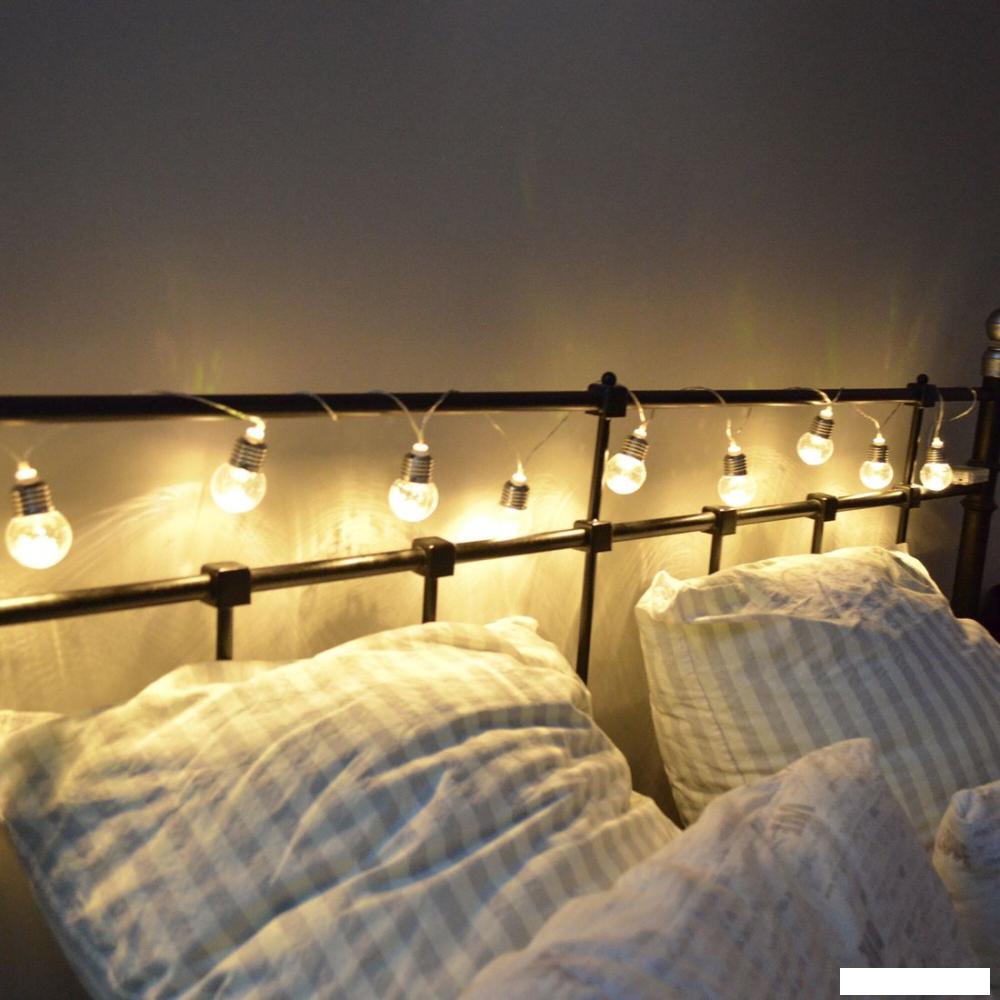 Светодиодная гирлянда Uniel ULD-S1800-010/STB/3AA WARM WHITE IP20 RETRO BULBS UL-00008425