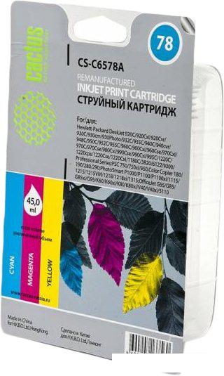 Картридж CACTUS CS-C6578A (аналог HP C6578A)