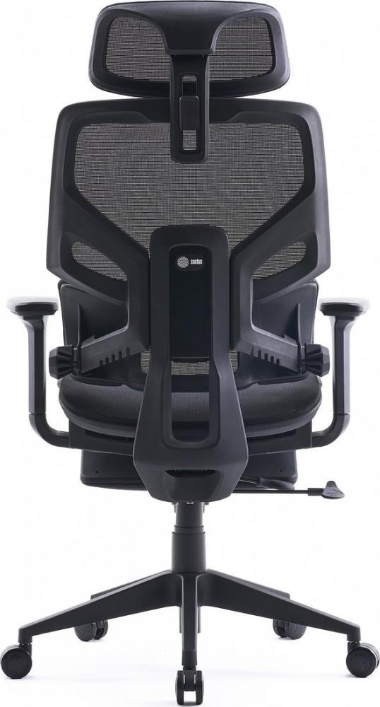 Офисное кресло CACTUS CS-CHR-MC01-BLBK (черный/синий)