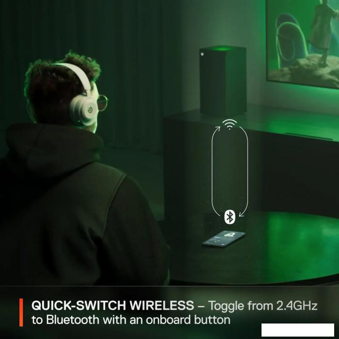 Наушники SteelSeries Arctis Nova 5X Wireless (белый)
