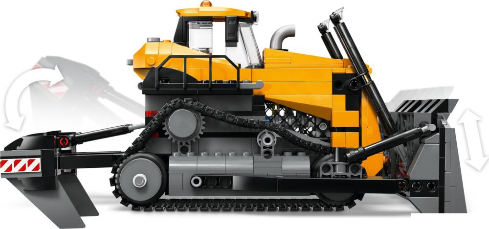 Конструктор LEGO City 60466 Желтый бульдозер