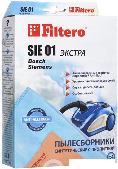 Комплект одноразовых мешков Filtero SIE 01 Экстра