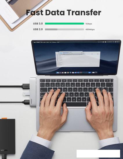 USB-хаб Ugreen CM251 60559