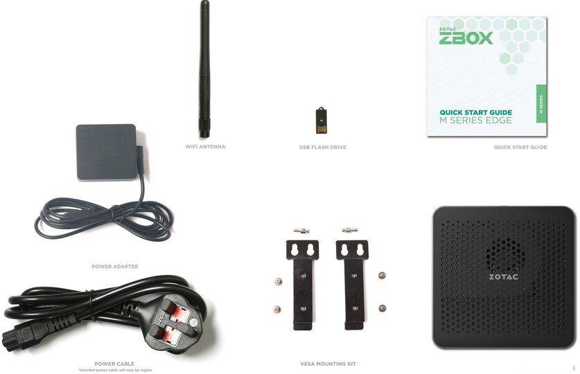 Платформа для мини-ПК ZOTAC ZBox edge MI648 (Barebone)