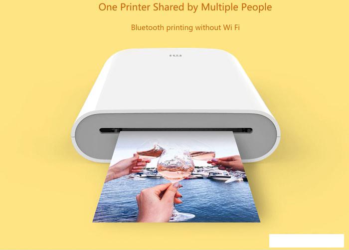 Мобильный фотопринтер Xiaomi Mi Portable Photo Printer XMKDDYJ01HT (китайская версия)