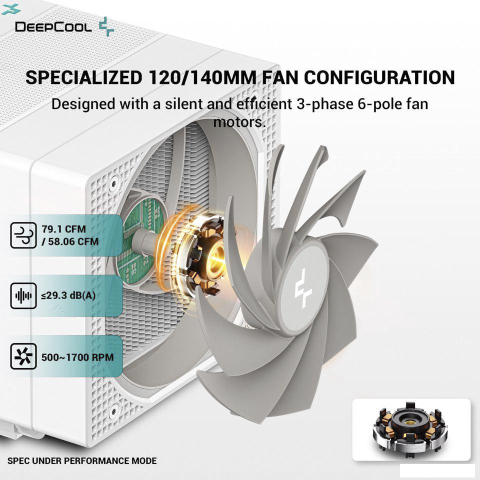 Кулер для процессора DeepCool Assassin IV White Edition
