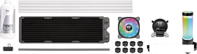 Система жидкостного охлаждения для процессора Thermaltake Pacific CLM360 Ultra Hard Tube Liquid Cooling Kit CL-W335-CU12SW-A
