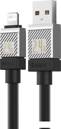 Кабель Baseus CoolPlay Series USB Type-A - Lightning (1 м, черный)