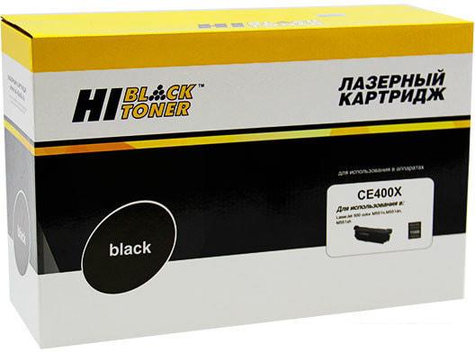 Картридж Hi-Black HB-CE400X (аналог HP CE400X)