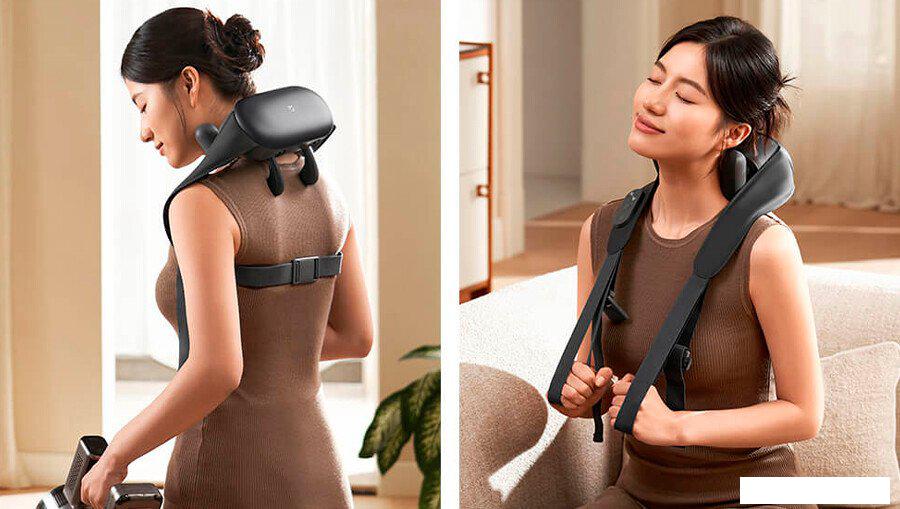 Массажер для шеи и плеч  Xiaomi Mijia Smart Shoulder and Neck Massager BHR9743CN (серый)